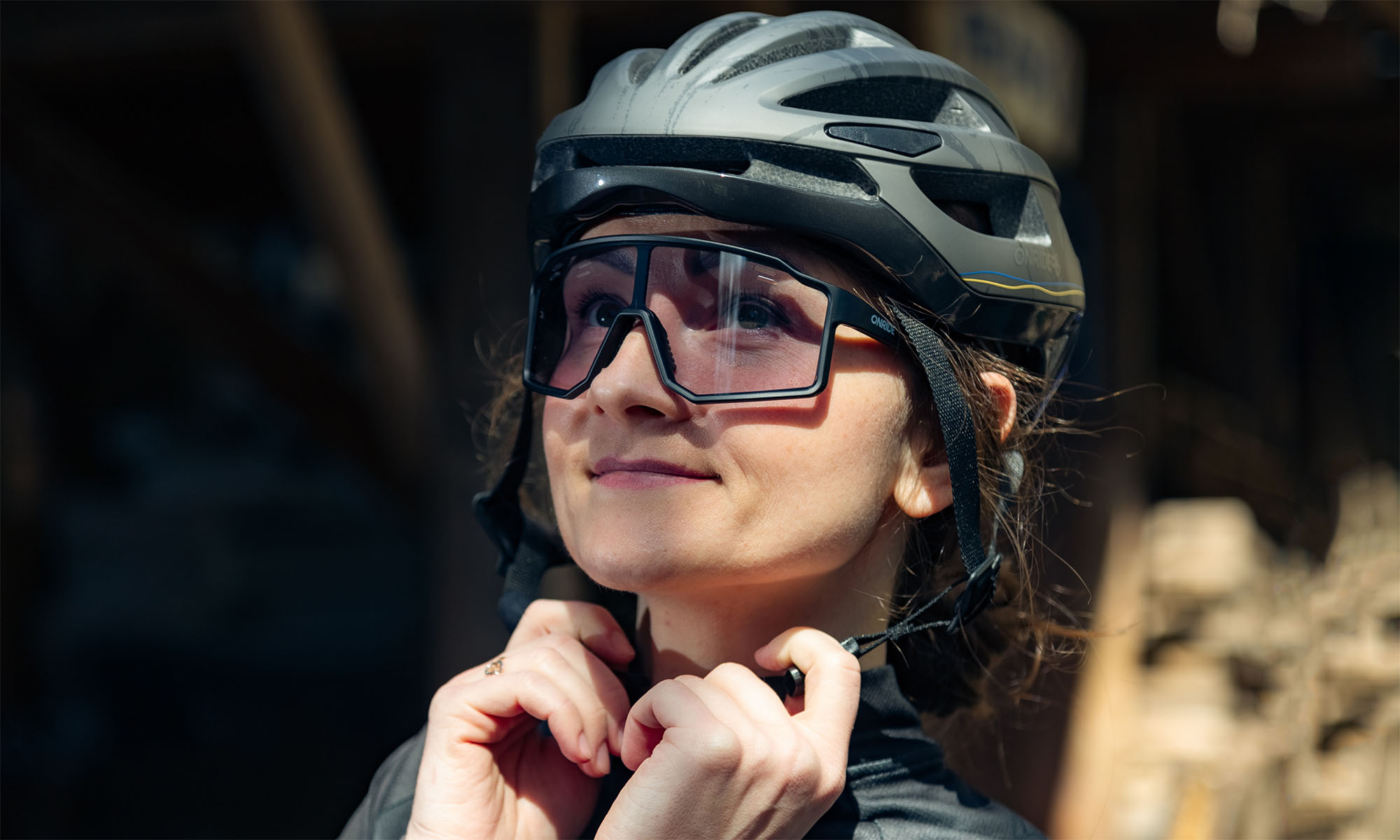 Очки ONRIDE CL Race XL с линзой Photochromic кат. 0-3 (84-18%), оправа TR90 3