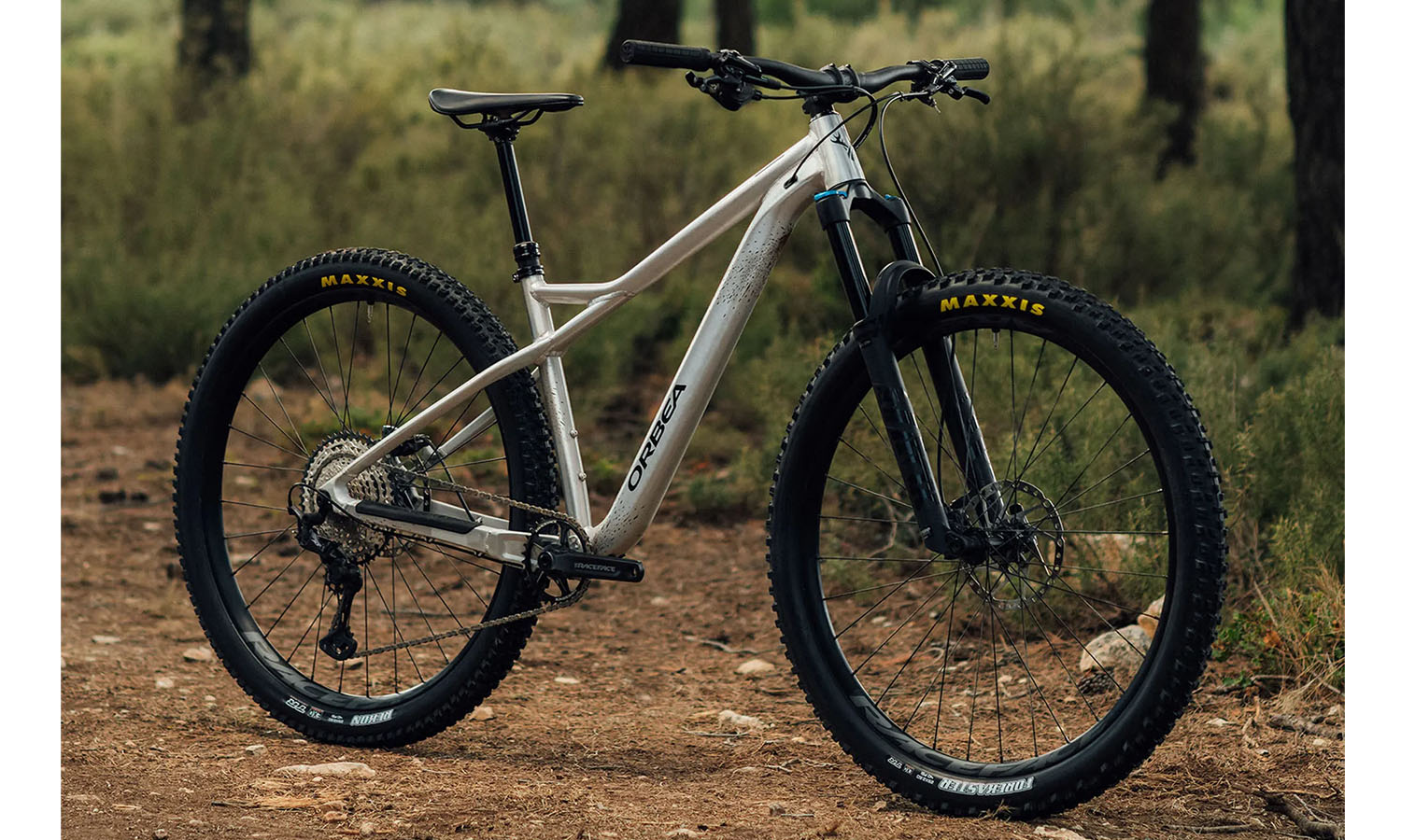 Велосипед Orbea LAUFEY H30 рама M, 2023, Raw Aluminium 4