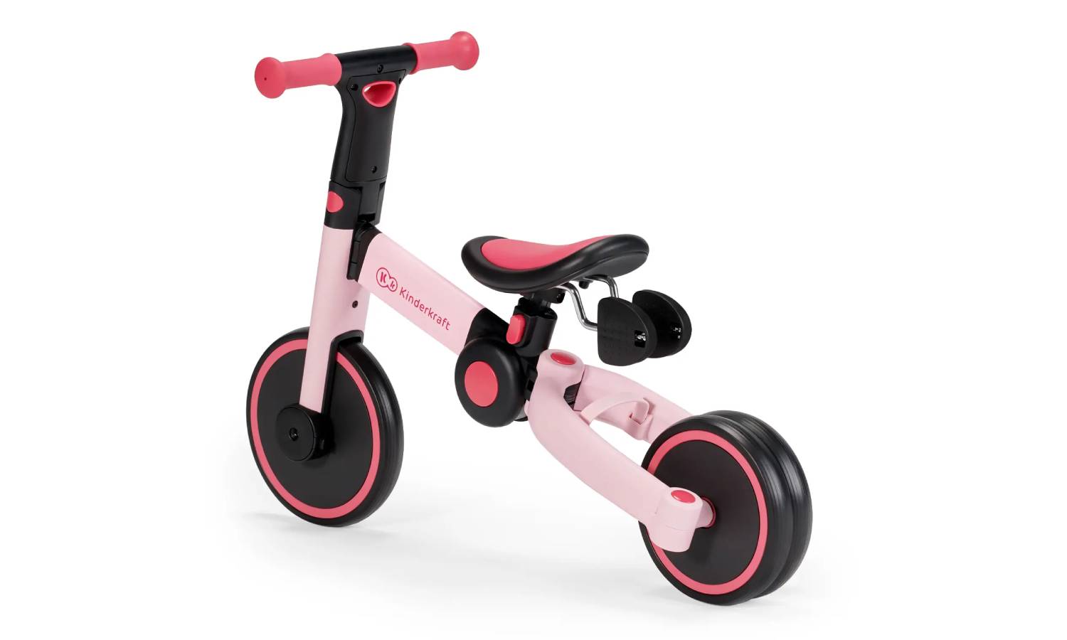 Фотография Трехколесный велосипед 3 в 1 Kinderkraft 4TRIKE Candy Pink 9