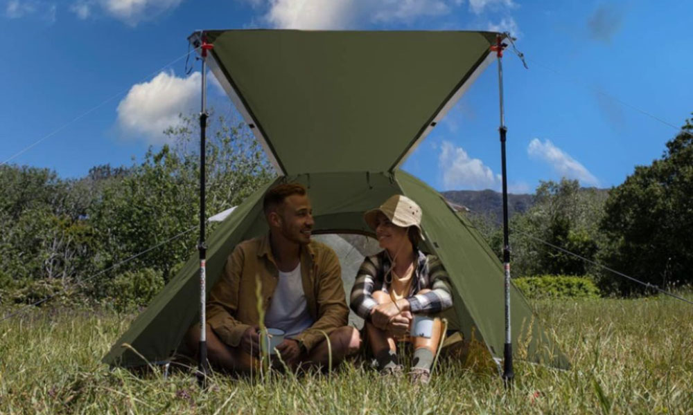 Палатка двухместная Naturehike P-Series II (NH18Z022-P) 210T/65D, темно-зелений 4 Палатка двухместная Naturehike P-Series II (NH18Z022-P) 210T/65D, темно-зелений 4