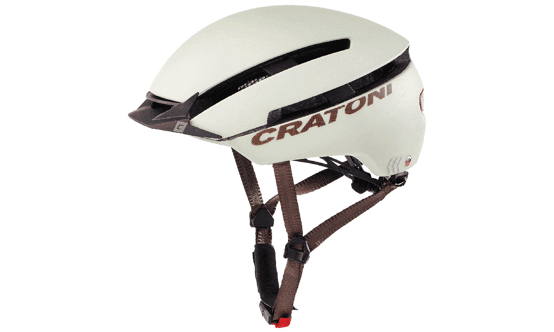 Фотография Велошлем Cratoni C-Loom размер M (53-58 см), Бело-бежевый