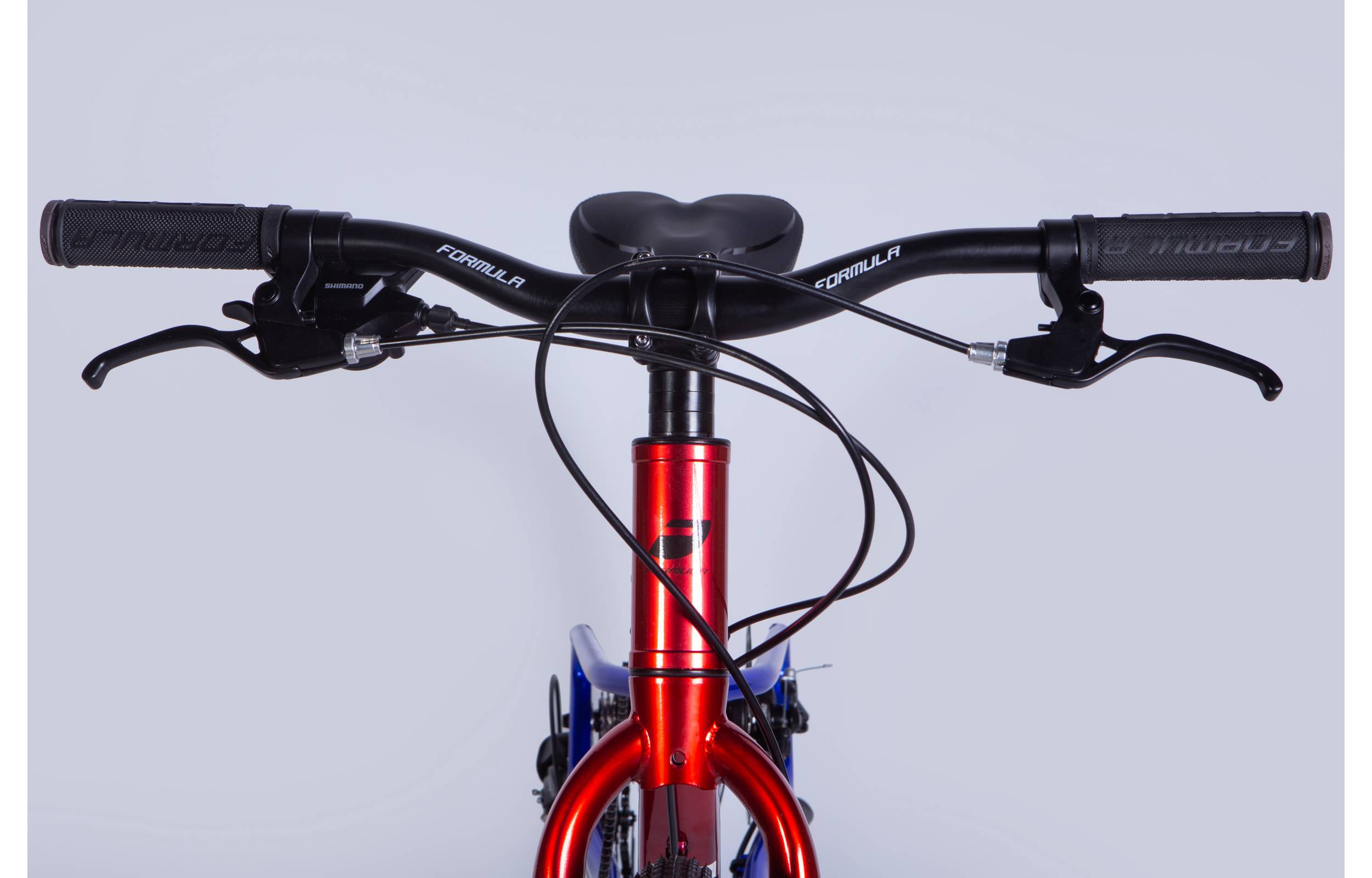 Фотографія Велосипед Formula F-1 DD 24" розмір XXS рама-11" 2025 червоно-синій 3