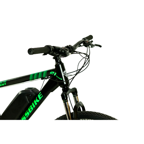 Электровелосипед CrossBike Everest 29", размер XL рама 21", Черно-зеленый 2 Электровелосипед CrossBike Everest 29", размер XL рама 21", Черно-зеленый 2