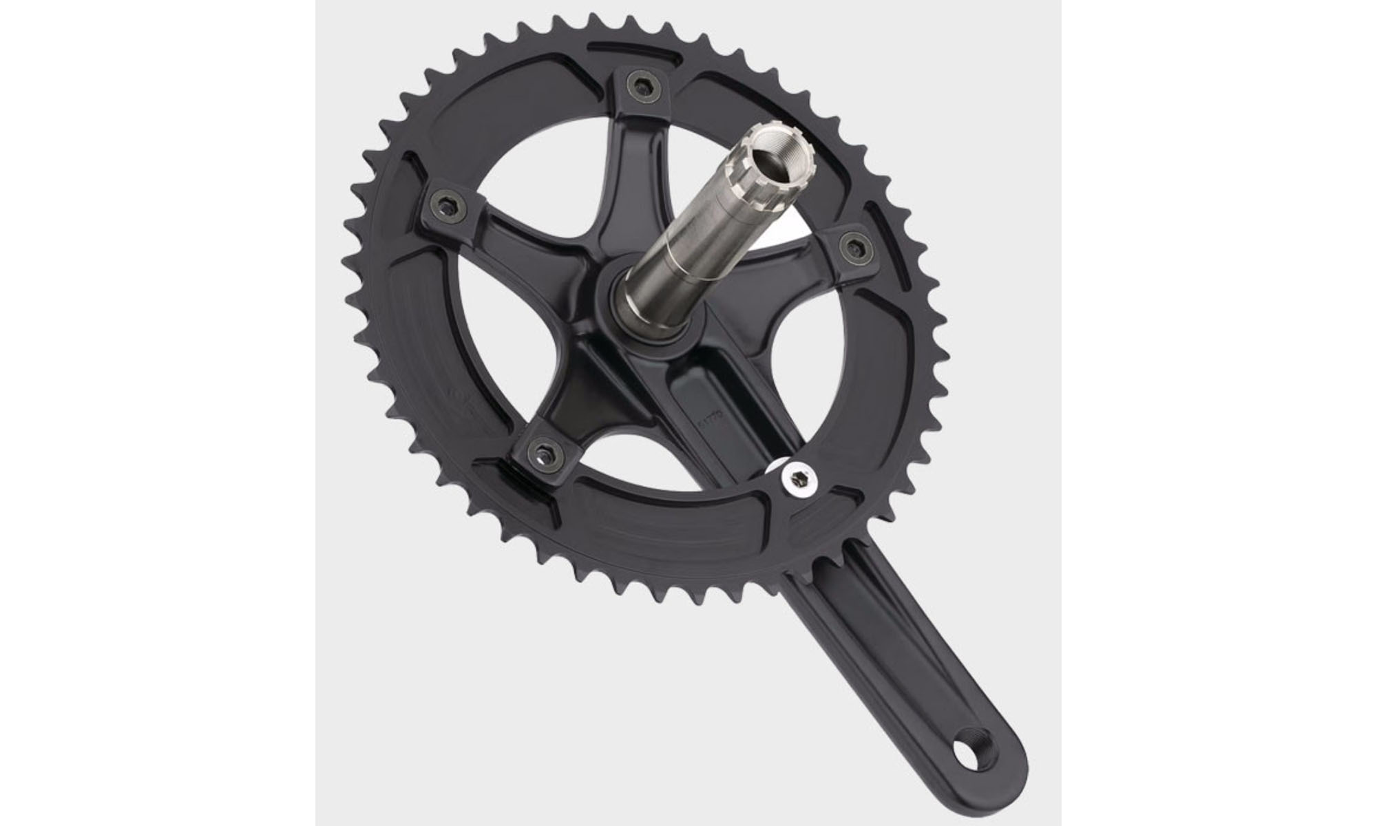 Система Miche Pistard 2.0 Black Crankset, 170mm, 49T 7 Система Miche Pistard 2.0 Black Crankset, 170mm, 49T 7