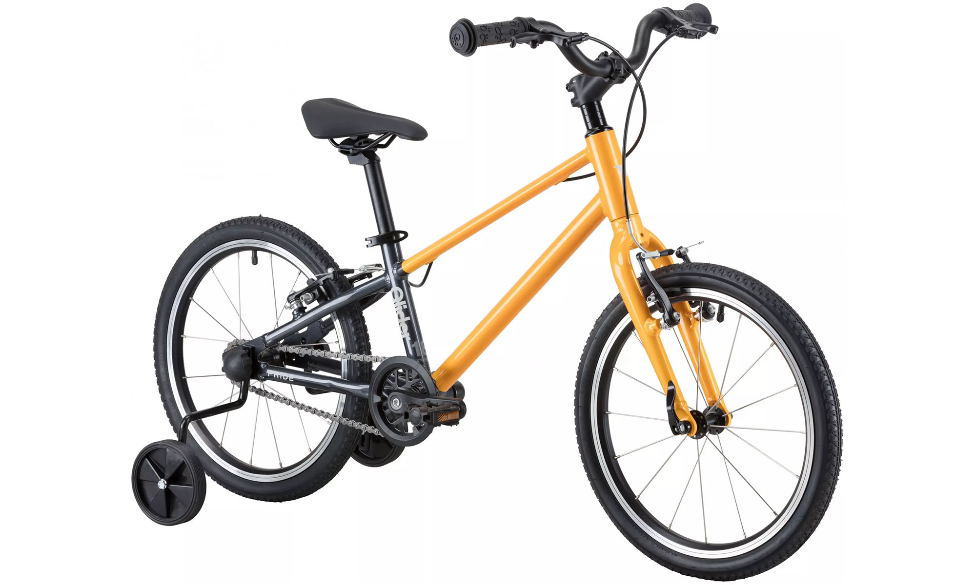 Велосипед Pride GLIDER 18, 18", рама One size, 2025, жовтий 3