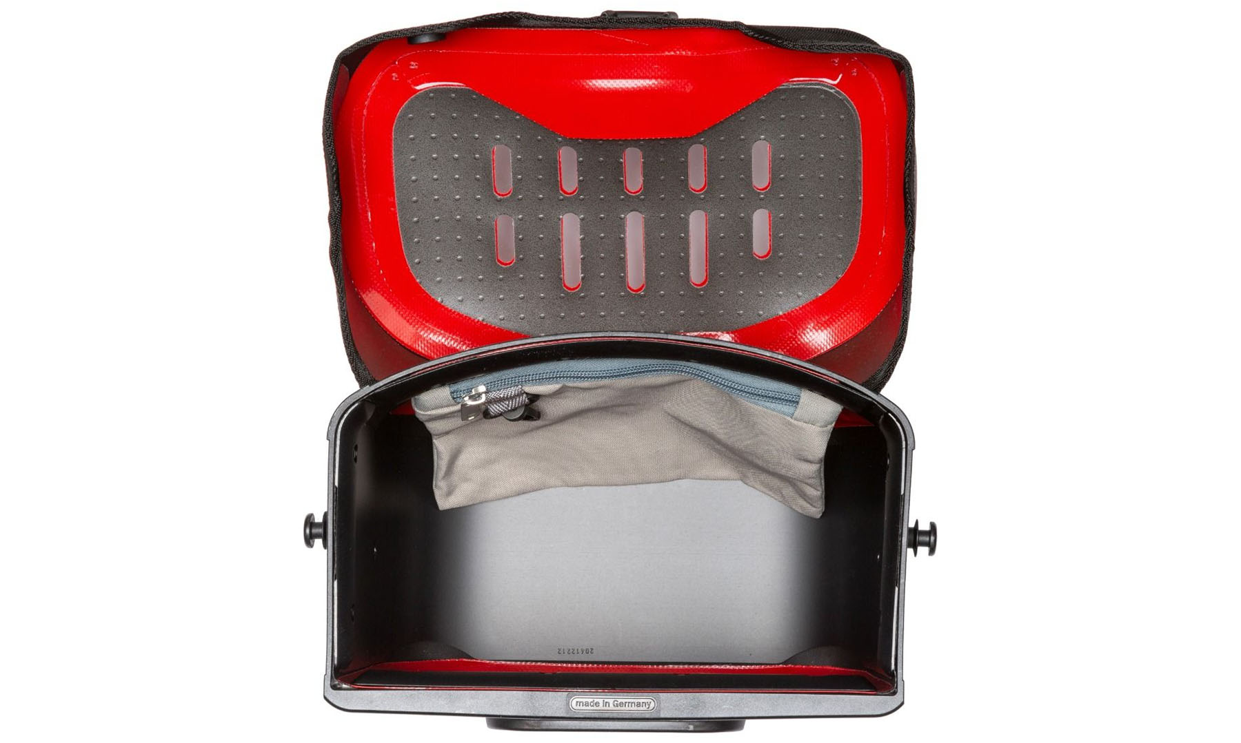 Гермосумка велосипедная Ortlieb Ultimate красно-черная 6,5 л 3