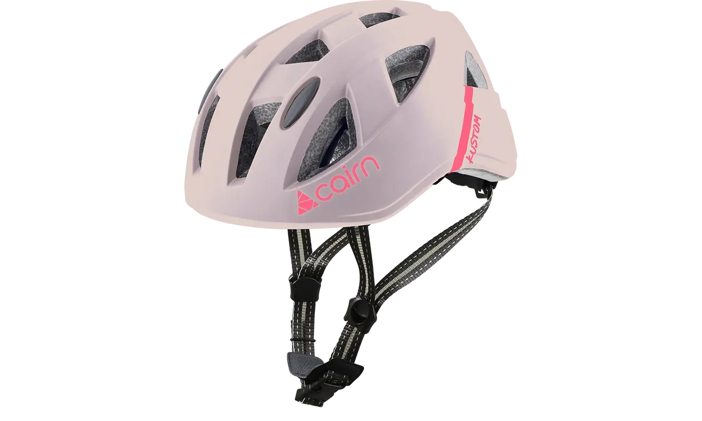 Велошлем Cairn Kustom Jr powder pink розмір М 52-56 см 3