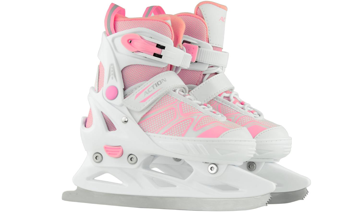 Роликовые коньки Action 2 в 1 Riply размер 37-40 Pink 8