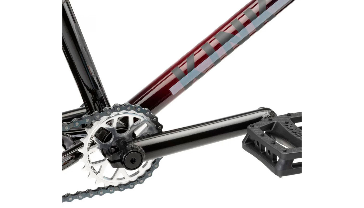 Фотографія Велосипед KINK BMX WHIP 20" (ТТ 20,5") 2022 Gloss Black Fade 5