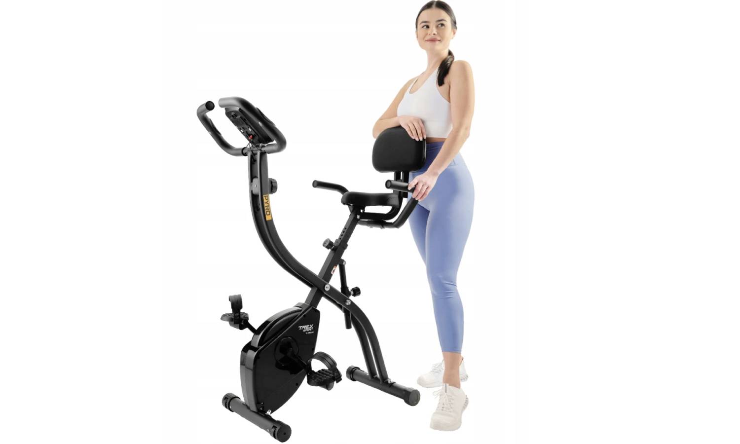 Велотренажер Trex Sport TX-360XB PYRO магнітний чорний 7