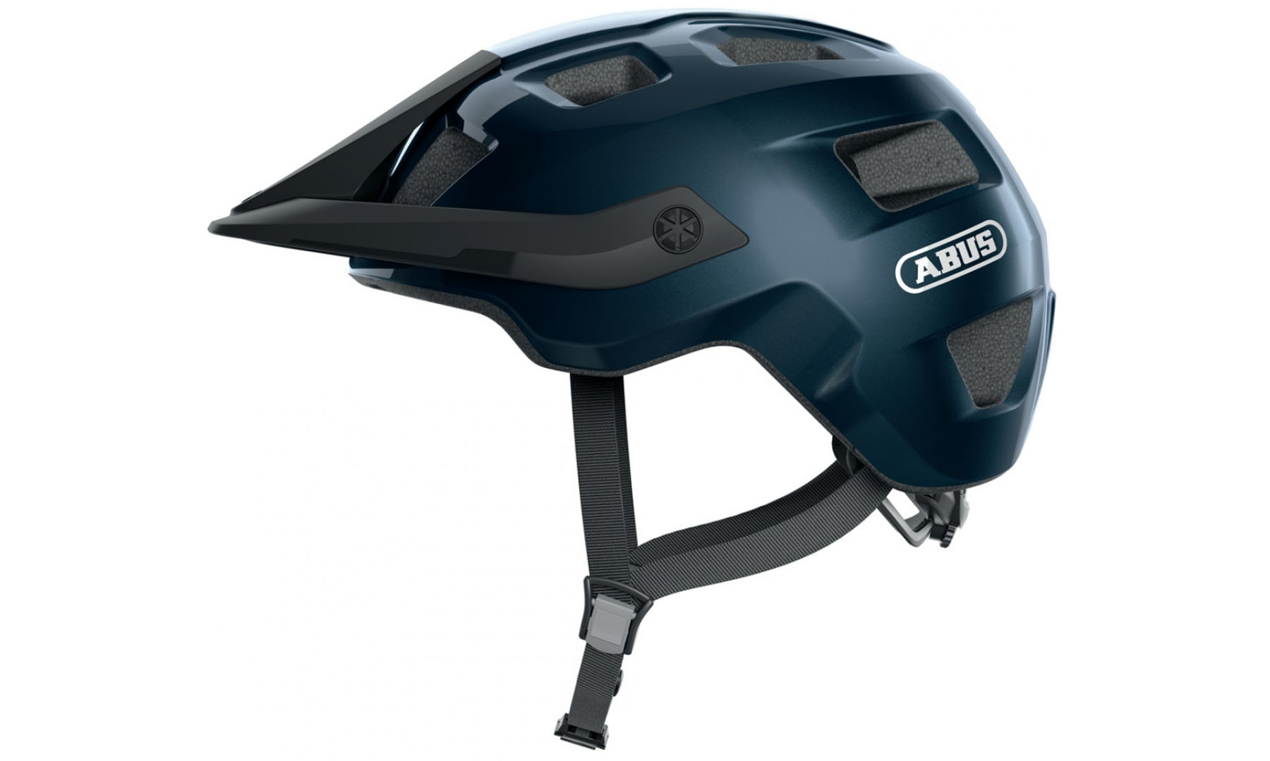 Фотография Велошлем спортивный ABUS MOTRIP Midnight Blue, размер M (54-58 см), темно-синий 