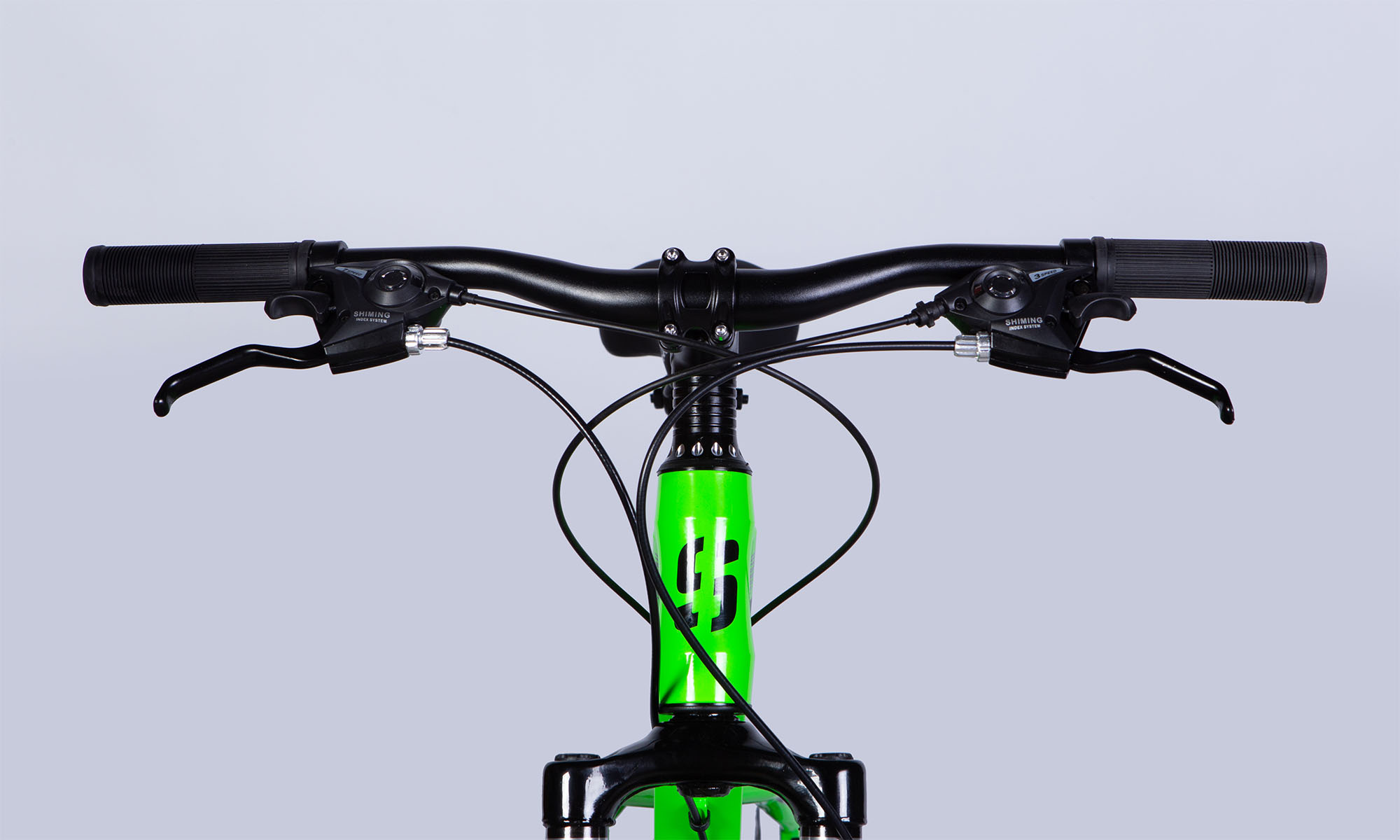 Велосипед SPACE MERCURY DD FR, 24", размер XXS, рама-11", год 2026, зелено-черный 7