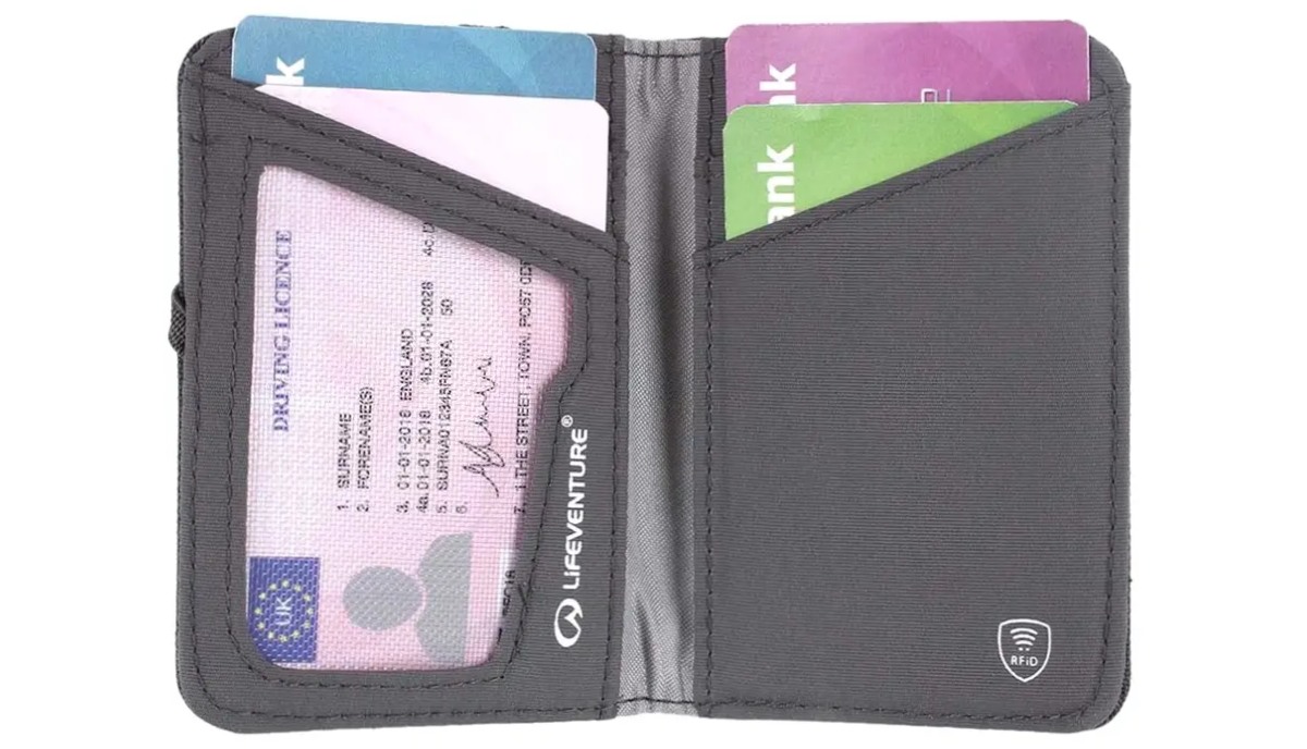 Фотографія Гаманець Lifeventure Recycled RFID Card Wallet grey 7