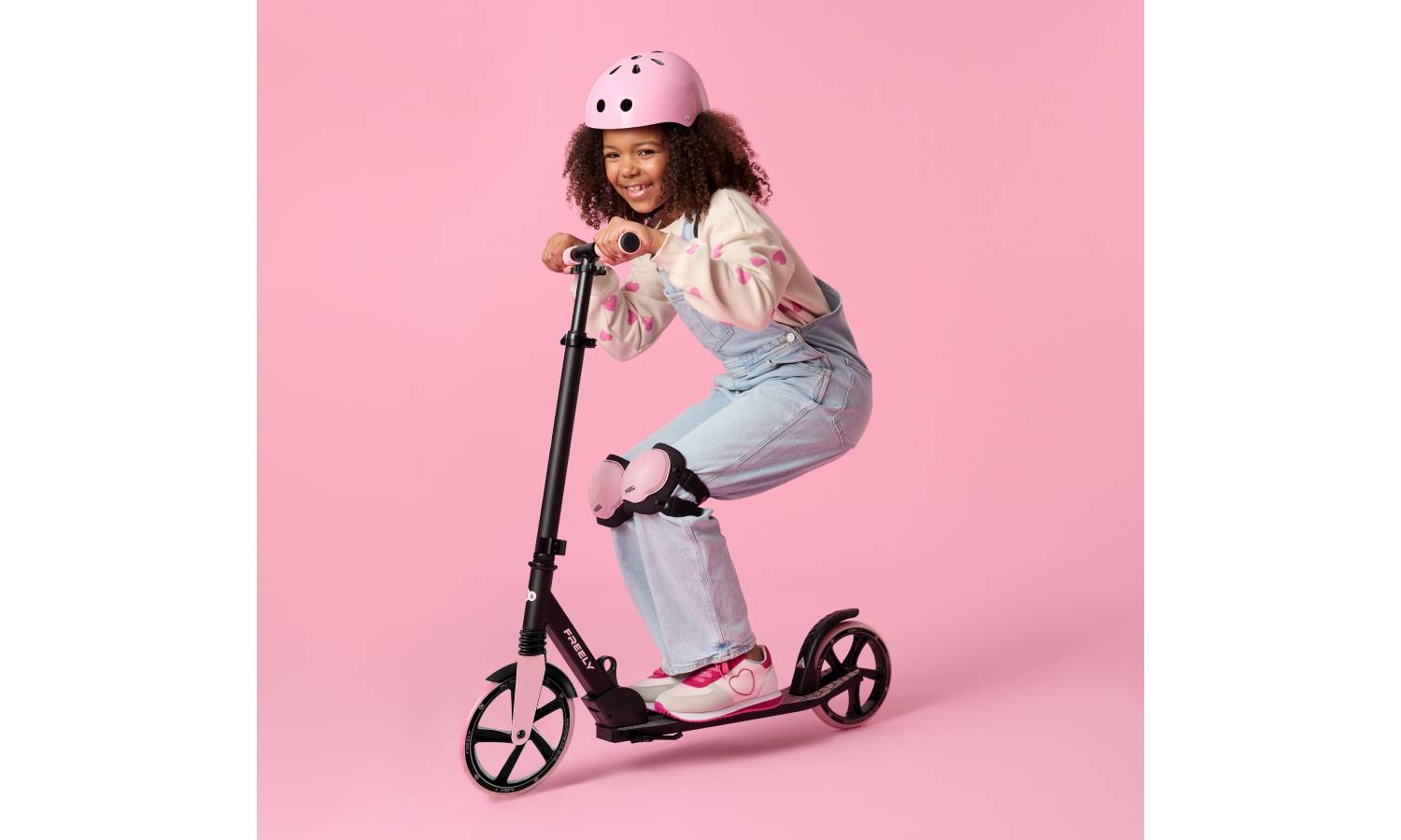Самокат Kinderkraft Freely розовый 3