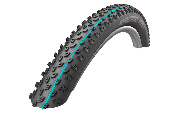 Фотографія Покришка 27.5x2.25 650B (57-584) Schwalbe RACING RAY Evo SnakeSkin TLE HS489 Addix Spgrip