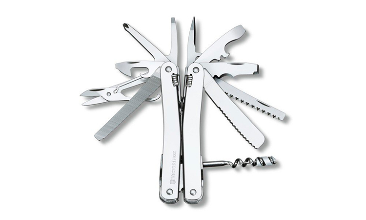 Фотографія Мультитул Victorinox SwissTool Spirit Plus 3.0238.L сріблястий