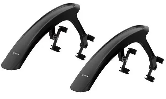 Крылья RBRL RL-240F/R для колес 20–24", быстросъёмные, чёрные Крылья RBRL RL-240F/R для колес 20–24", быстросъёмные, чёрные