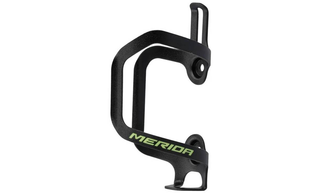 Флягодержатель MERIDA Pure Black, green shiny Alloy 2 steel bolts SIDELOAD Флягодержатель MERIDA Pure Black, green shiny Alloy 2 steel bolts SIDELOAD