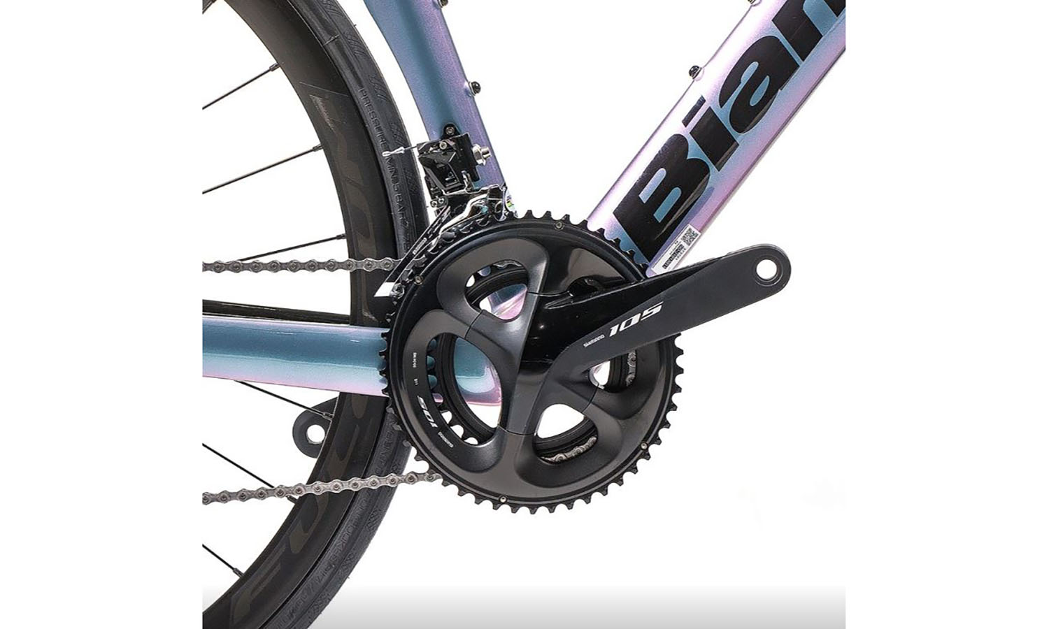 Велосипед BIANCHI Road Aria Aero 105 11sp Disc 50/34 Summertime Dream Размер рамы 47 4