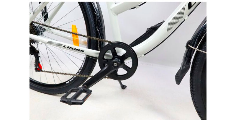 Велосипед Cross Elegant 28" розмір М рама 18 2022 Сірий 2