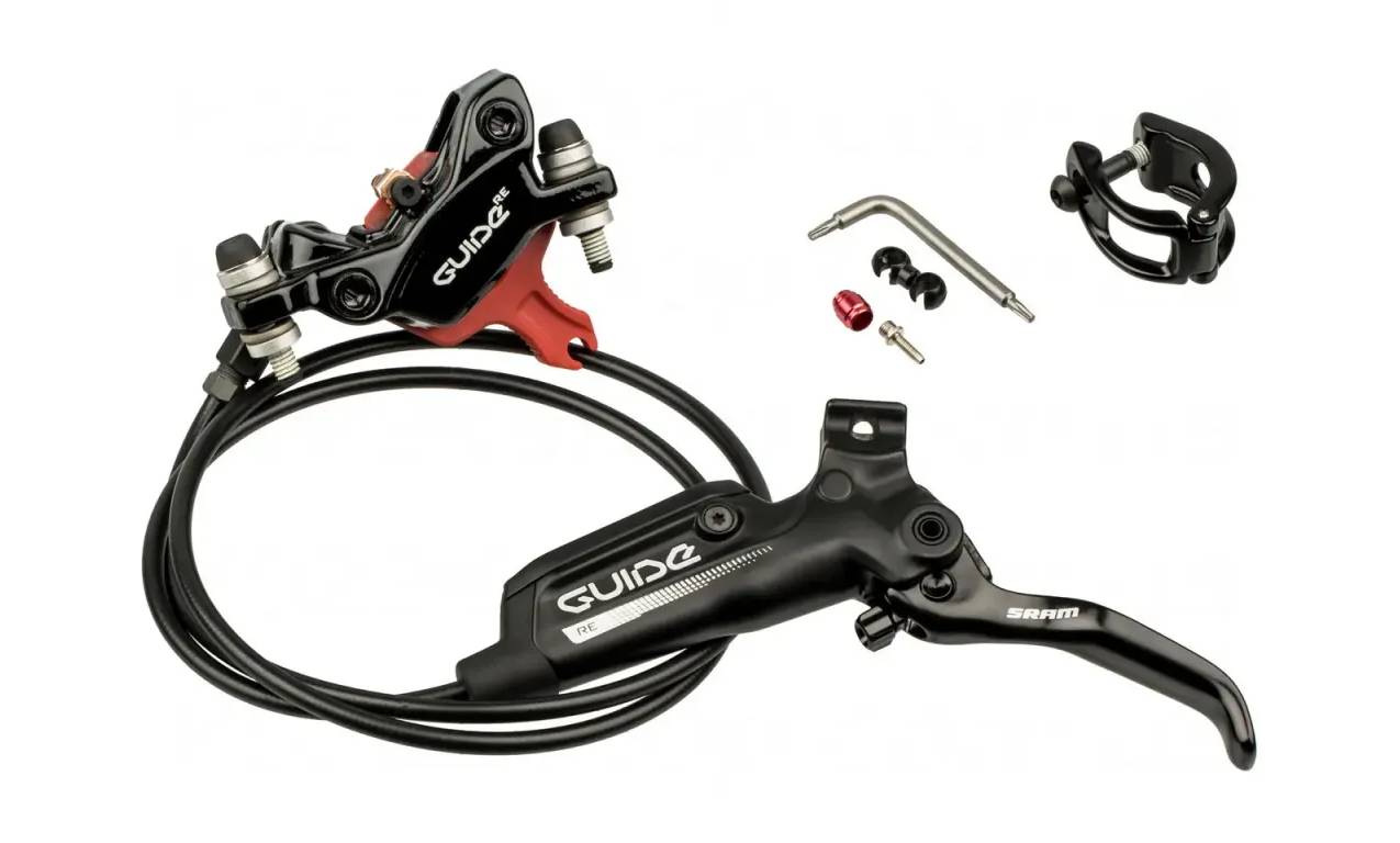 Тормоз дисковый SRAM Guide RE Guide Gloss Black Front 950mm 8 Тормоз дисковый SRAM Guide RE Guide Gloss Black Front 950mm 8
