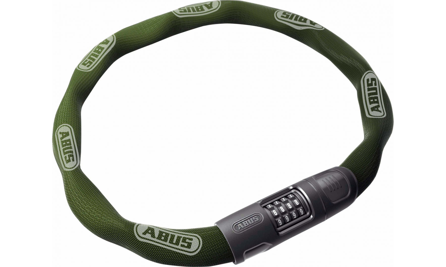 Фотография Замок с цепью ABUS 8808C/85 зеленый 