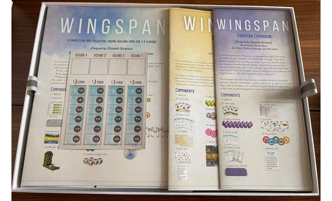 Коробка-органайзер для гри Крила + доповнення (Wingspan Nesting Box) 3