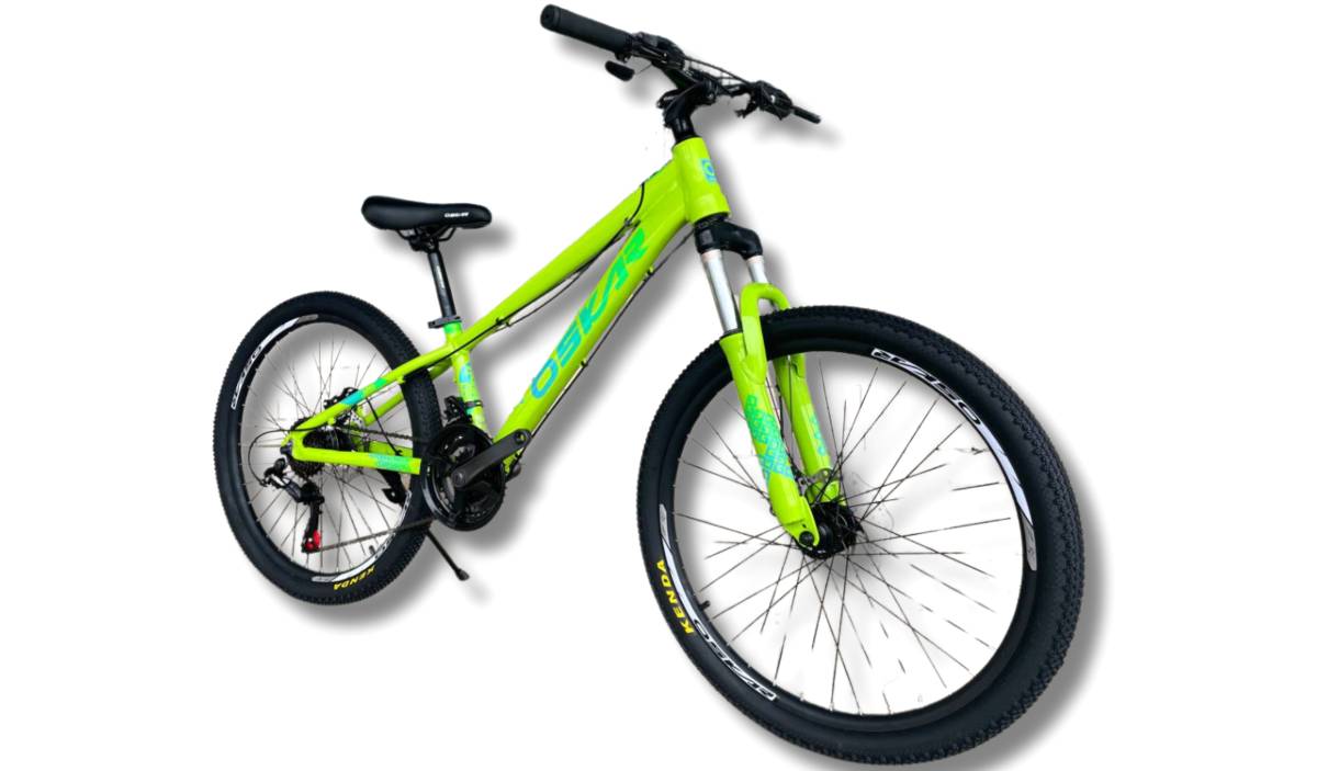  Велосипед Oskar Cyber 24" размер XXS рама 11 желтый 2