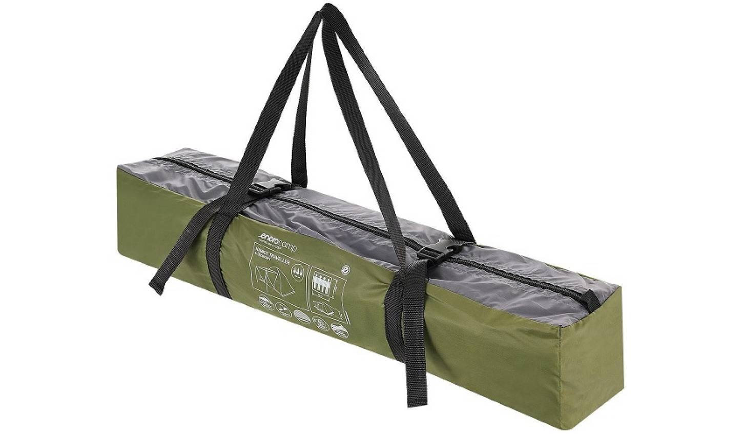 Палатка Enero Traveller для 4 человек, хаки  9