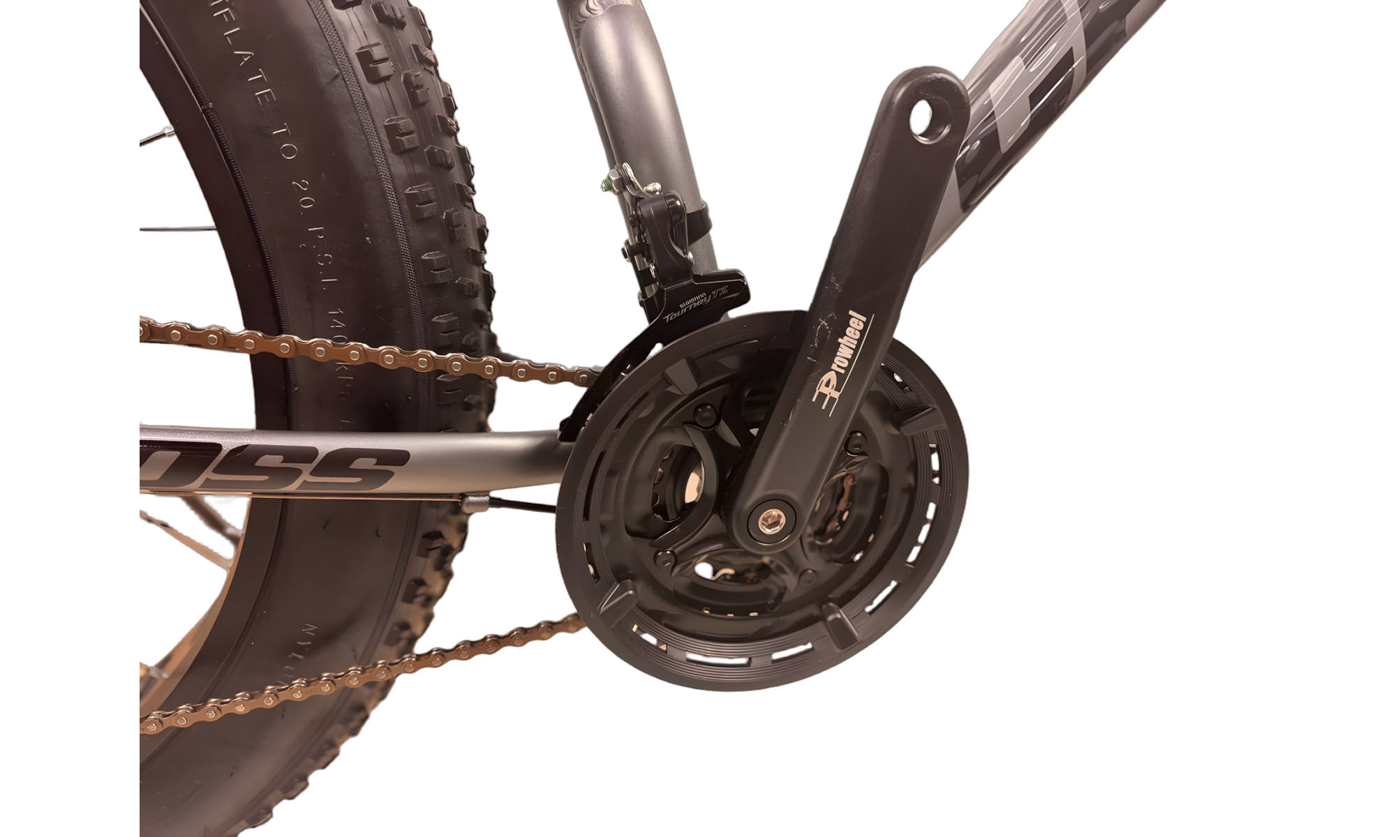 Велосипед Cross Crossover rigid 26", размер L, рама 19", год 2025, Серый 3 Велосипед Cross Crossover rigid 26", размер L, рама 19", год 2025, Серый 3