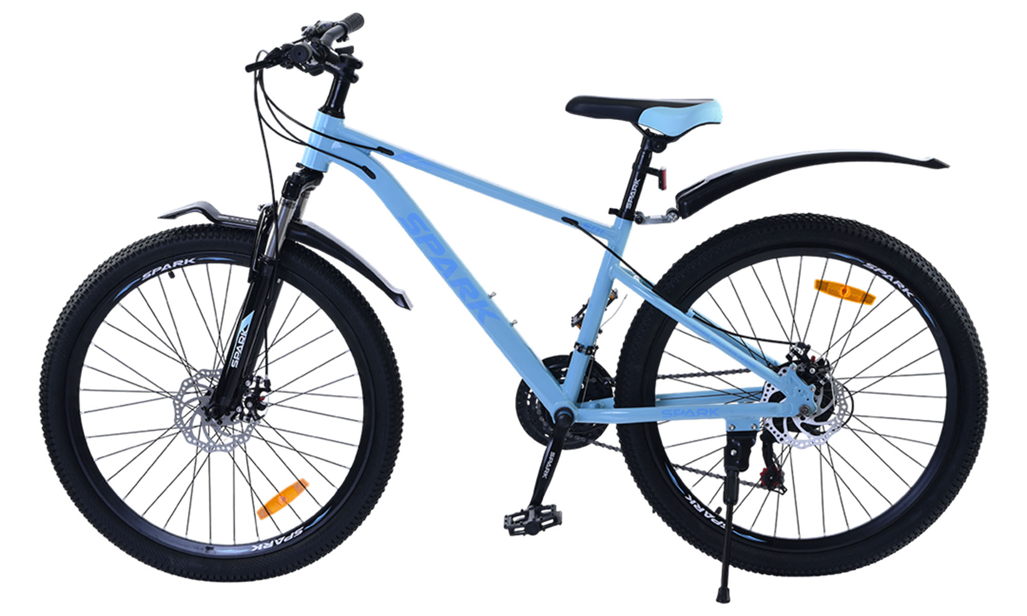 Велосипед SPARK SOL 26", размер S, рама 15", год 2026, голубой 2