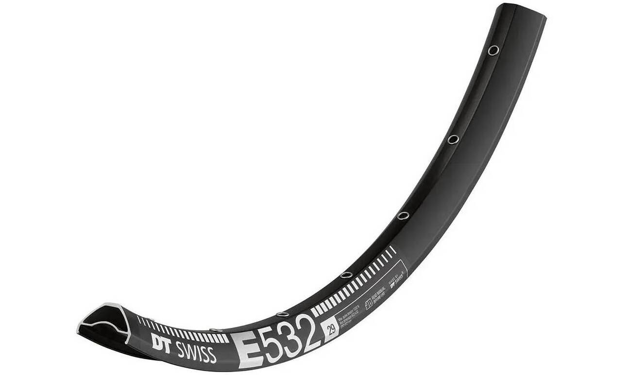 Обод DT Swiss E 532, 29", размер 622×30 мм, 32 отверстия, ниппель Presta, дисковые тормоза, черный 2 Обод DT Swiss E 532, 29", размер 622×30 мм, 32 отверстия, ниппель Presta, дисковые тормоза, черный 2