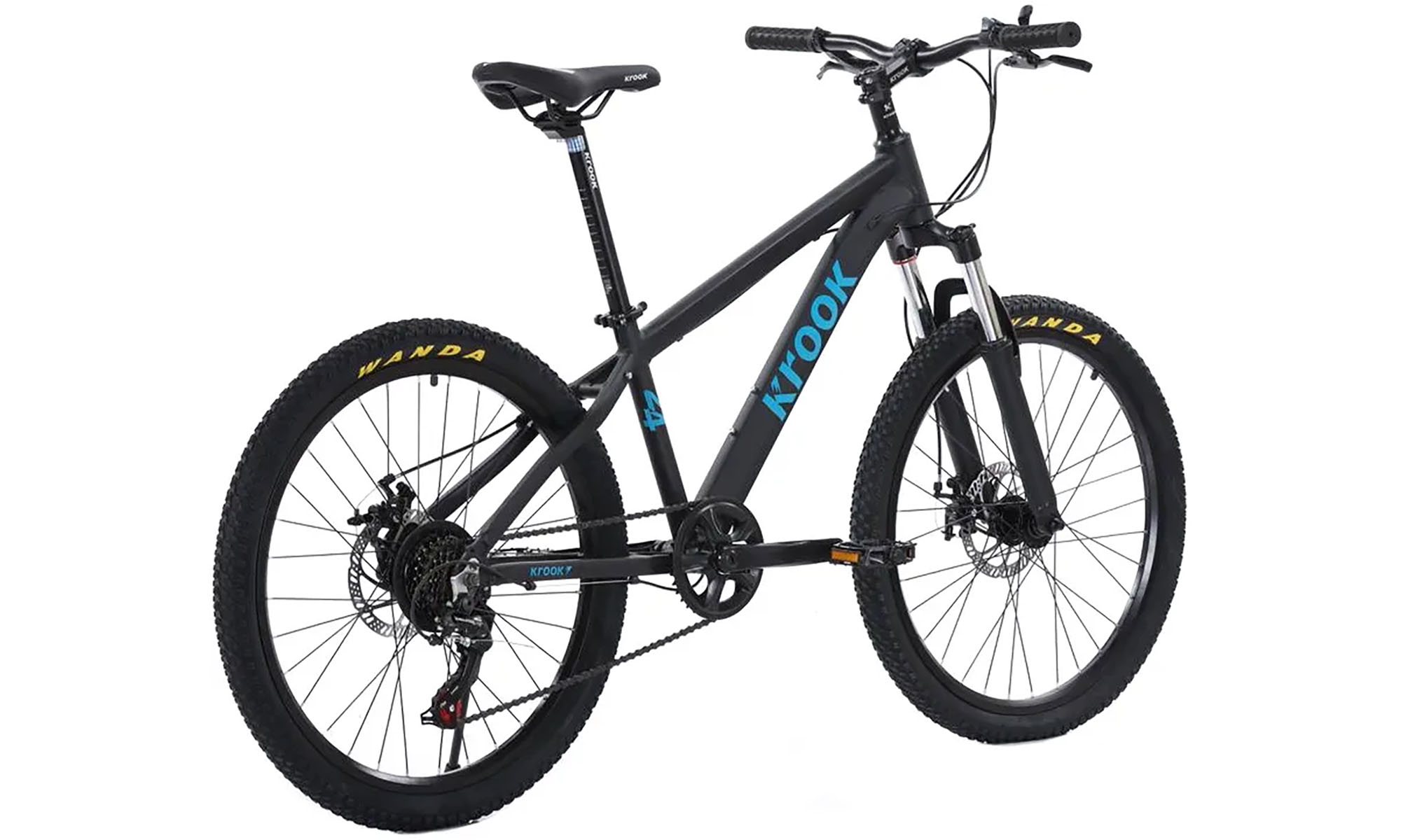 Велосипед Krook, 24", рік 2025, чорний 2 Велосипед Krook, 24", рік 2025, чорний 2