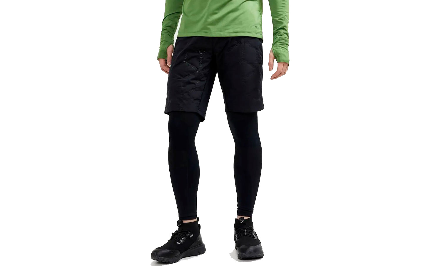 Шорти Craft ADV SubZ Warm Shorts чоловічі, розмір M, сезон AW 21, чорний 3