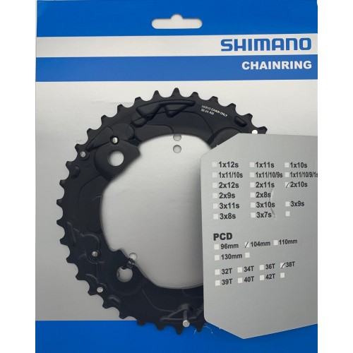 Фотография Звезда для шатунов Shimano Deore M615 38T