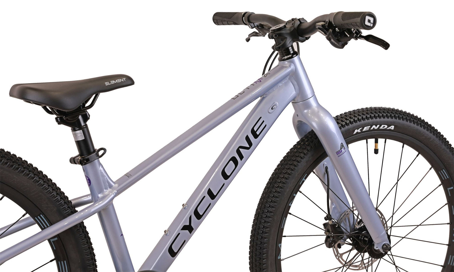 Велосипед CYCLONE ULTIMA 24", размер рамы 12" (2025) Серый 6