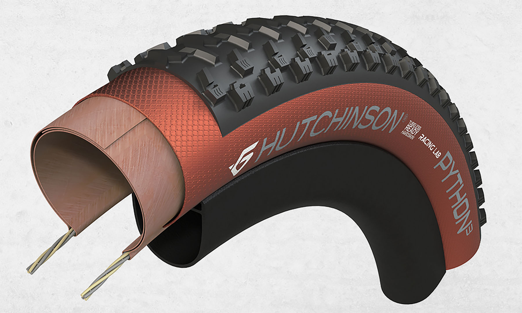 Hutchinson Python 3 29x2.40 TL Tan Black-Brown (PV532102) 3