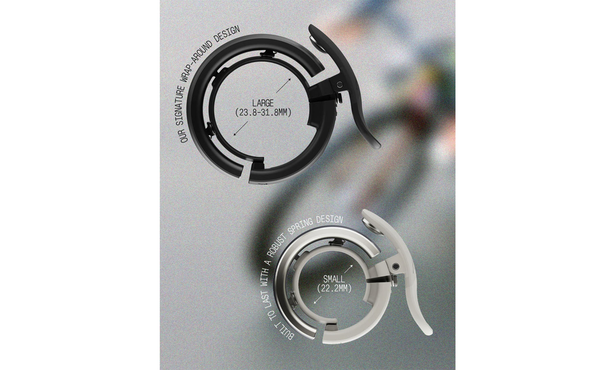 Звонок Knog Oi Prima Primer Grey Large 2 Звонок Knog Oi Prima Primer Grey Large 2