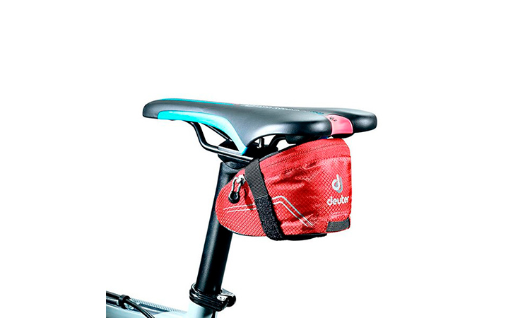 Фотография Сумка для велосипеда Deuter Bike Bag Race II, красная 