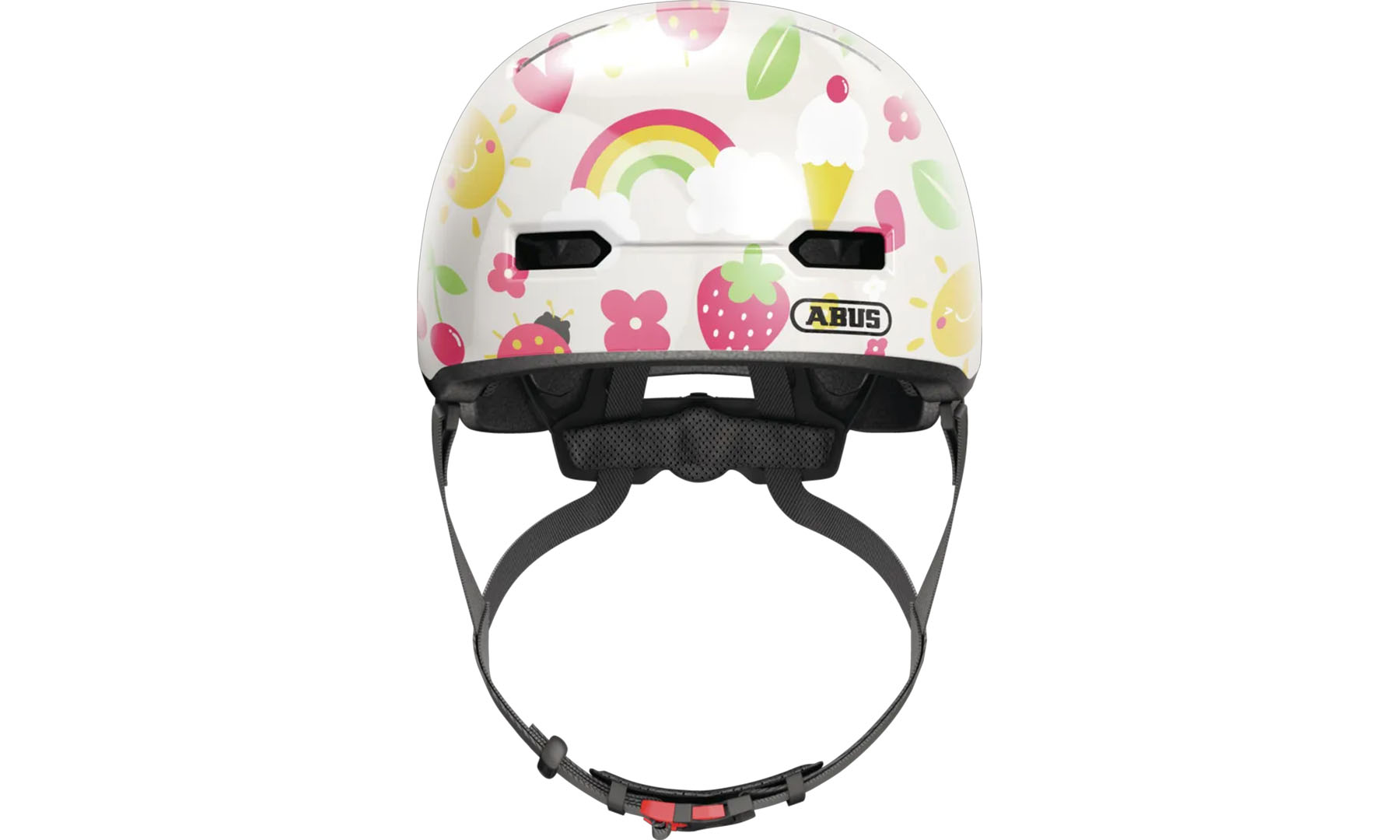 Фотографія Велошолом дитячий ABUS SKURB KID cream summer, розмір S (45-50 см) 2