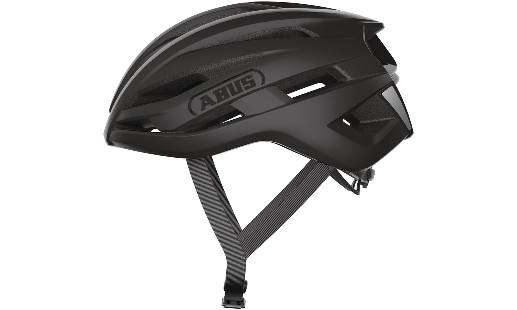 Велошлем спортивный ABUS STORMCHASER ACE velvet black, размер L (57-61 см), черный 