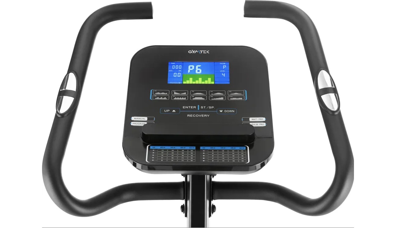 Фотография Велотренажер Gymtek XB6000 электромагнитный синий 5