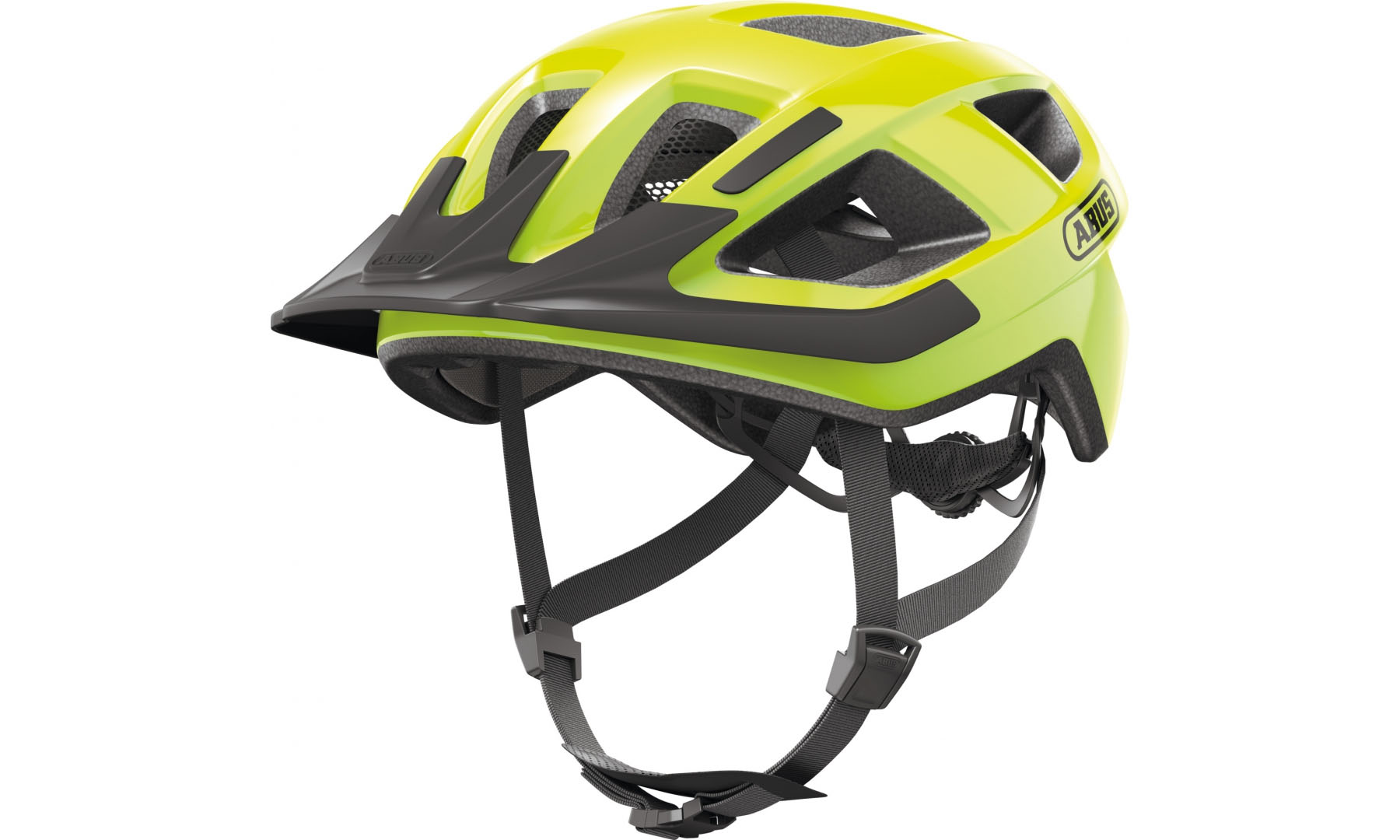 Велошлем ABUS ADURO 3.0 signal yellow, размер L (58-62 см), желтый 5