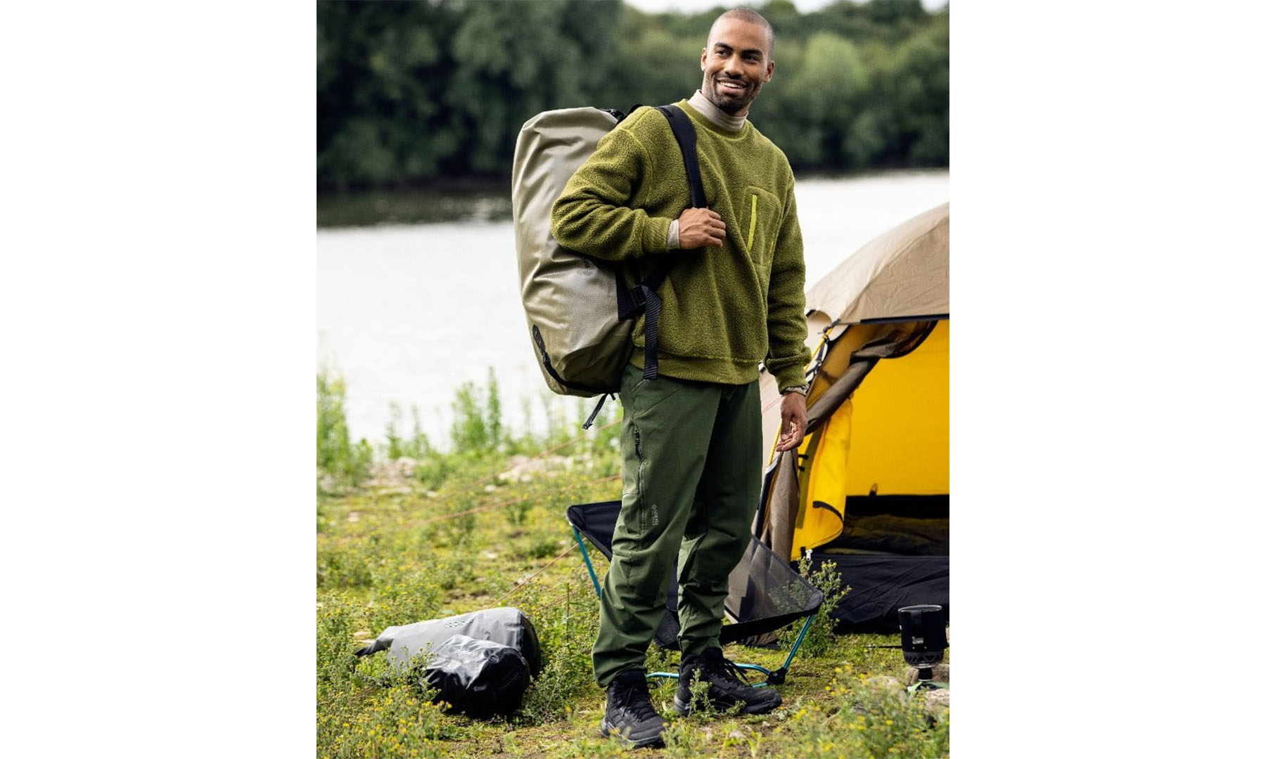 Фотография Гермобаул-рюкзак Ortlieb Duffle RC оливковый 49 л 3