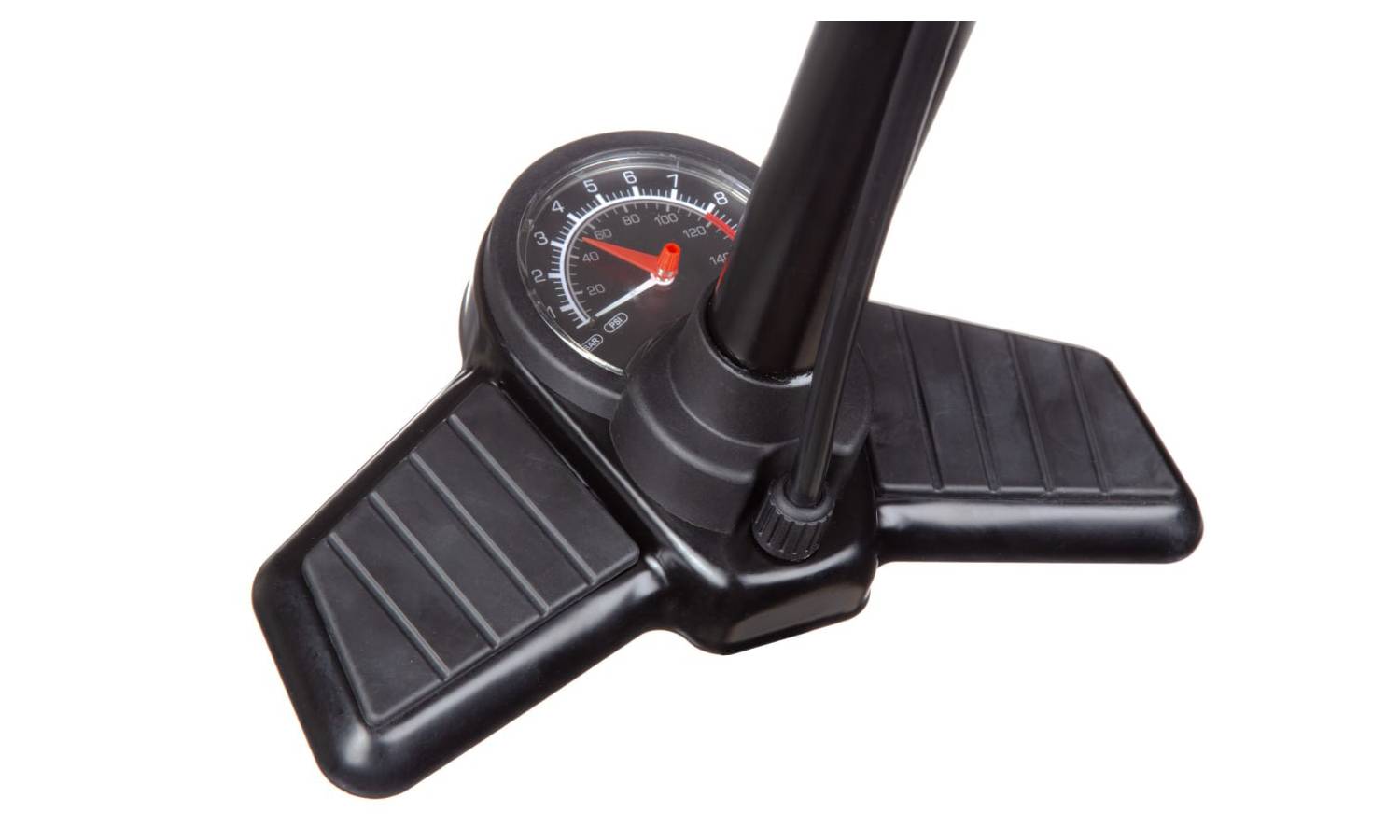 Насос напольный ONRIDE Flow 20 стальной, с манометром, макс. давление 120 PSI головка под FV/AV 6