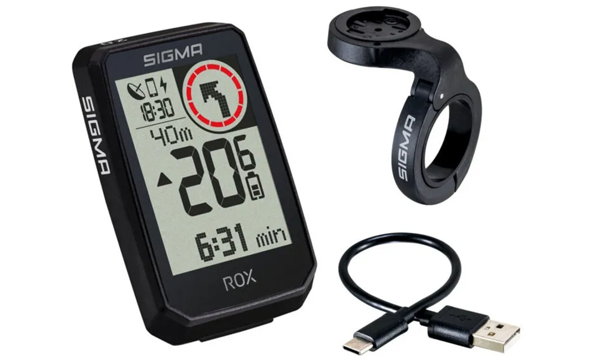 Велокомпьютер Sigma Sport ROX 2.0 Endurance Black 