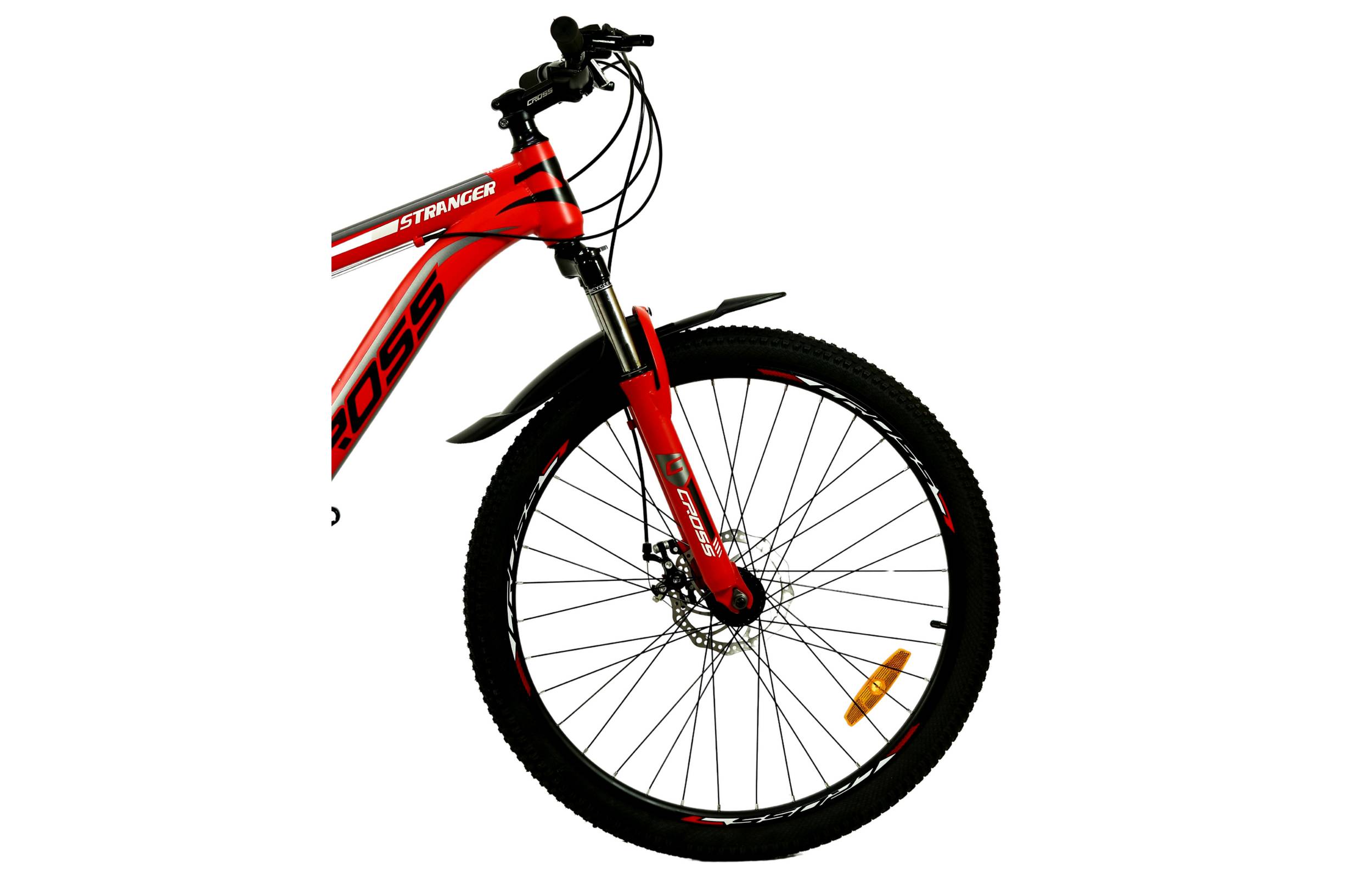 Фотография Велосипед Cross Stranger 26" размер М рама 17 2022 Красный 2