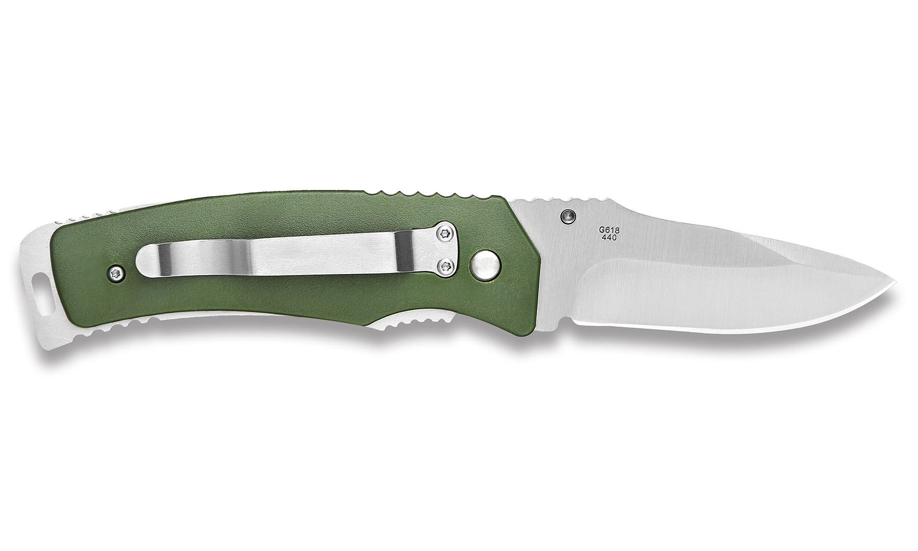 Нож складной Ganzo G618-GR зеленый 5