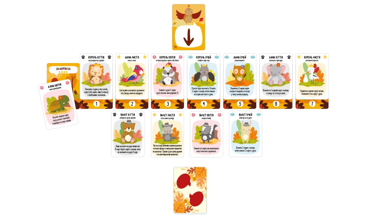 Настольная игра За Нортвуд! (For Northwood! A Solo Trick-Taking Game) 6