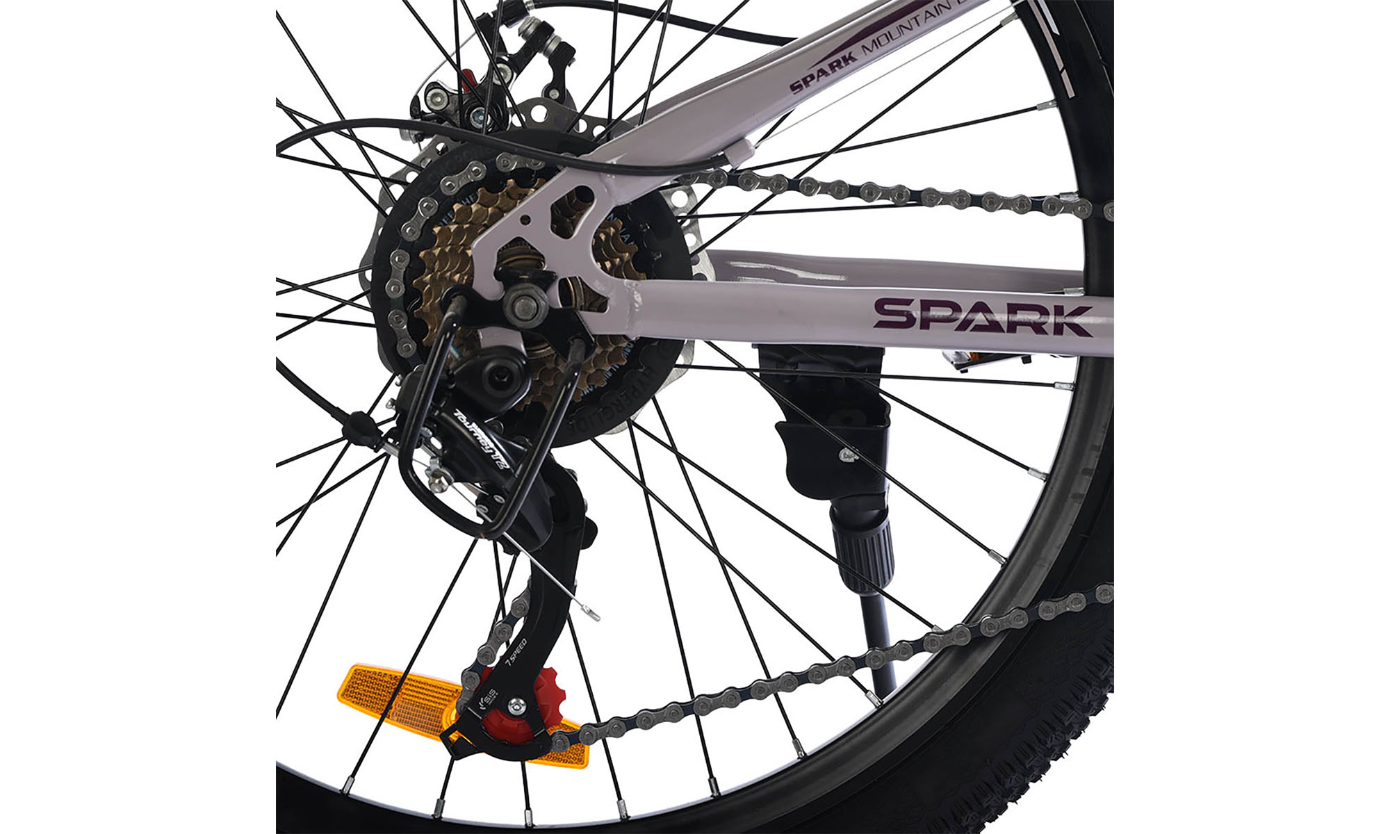 Велосипед SPARK LINK 24", размер XS, рама 12", год 2026, светло-сиреневый 2
